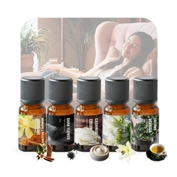 Zestaw olejków zapachowych RELAKSACYJNY do świec mydła i kul kąpielowych 5x10g