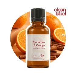 Olejek zapachowy CINNAMON & ORANGE do świec i mydła 