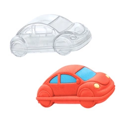 Forma do robienia kul do kąpieli dla dzieci SAMOCHODZIK kreatywna zabawa w wannie