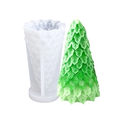 Forma silikonowa do świec DUŻA CHOINKA KLASYCZNA 3D 13,8 cm GH-FS239