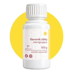 Barwnik do bazy mydlanej niemigrujący żółty 100g