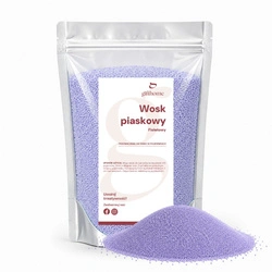 Kolorowy wosk do świec sypanych, wosk piaskowy FIOLETOWY wosk w proszku