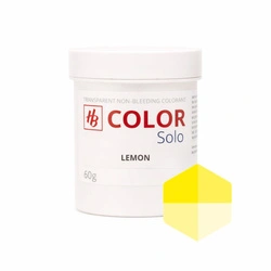 Barwnik w paście do bazy mydlanej niemigrujący HB COLOR Solo Lemon 60g