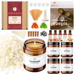 Zestaw do wyrobu robienia świec świeczek diy 5x120ml