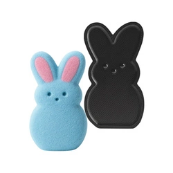 PRASA ręczna forma zając do robienia kul kąpielowych dla dzieci - ZAJĄCZEK do kąpieli kreatywna zabawa DIY