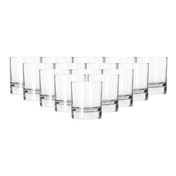 Pojemniki szklane do świec zalewanych 300 ml 24 szt.