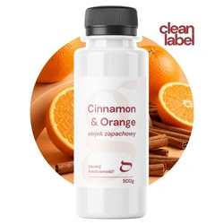 Olejek zapachowy CINNAMON & ORANGE do świec i mydła 500g 