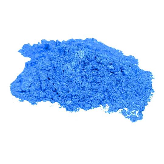 Mika perłowa DEEP BLUE naturalny pigment 100g do barwienia mydła wosku kul kąpielowych