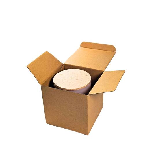 Pudełko kraft 10x10x10 cm do pakowania świec, kul kąpielowych 10 sztuk