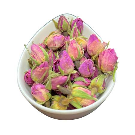  Suszone pąki róż dekoracyjne 10g różowe