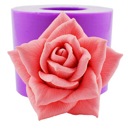 Forma silikonowa do bukietów mydlanych Róża New Jersey 3D GH-FS193
