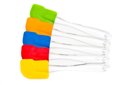 Miska plastikowa z miarką 1l + szpatułka silikonowa